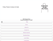 Tablet Screenshot of fattypattys.com